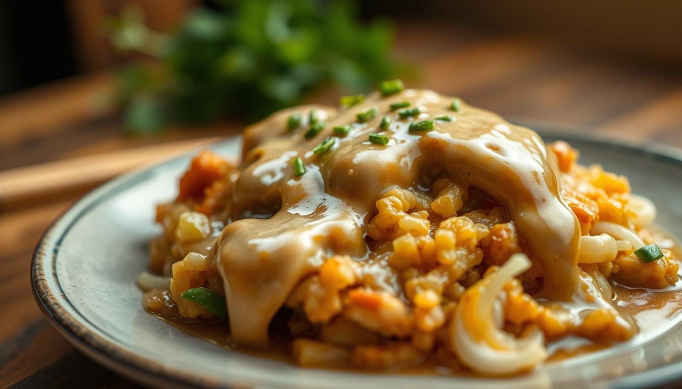keto egg foo young gravy