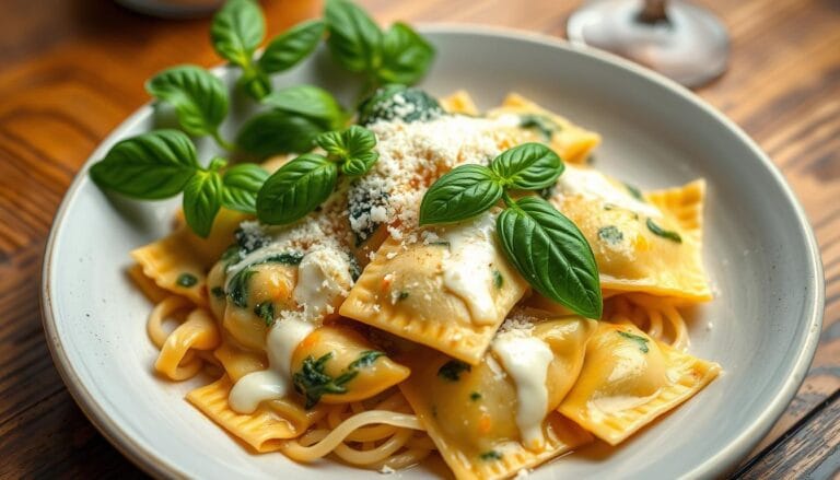 spinach cheese ravioli